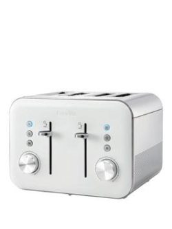 Breville Vtt687 High Gloss White 4-Slice Toaster